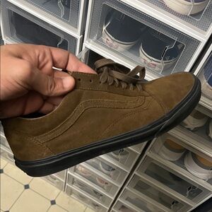 Vans Brown Suede Men's Sneakers